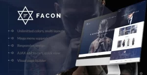 Facon Fashion Responsive WordPress Theme 1.2 GPL Theme