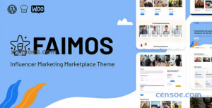 Faimos Influencer Marketing Marketplace Theme 1.3 GPL Theme