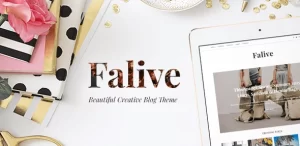 Falive Beautiful Creative Fashion Blog Theme 1.1.2 GPL Theme
