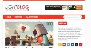 FameThemes LightBlog WordPress Theme 2.1.2 GPL Theme