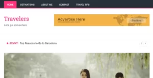 FameThemes Travelers Pro WordPress Theme 1.1.3 GPL Theme