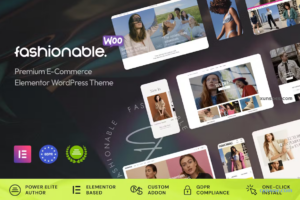 Fashionable Clothing Apparel WooCommerce Theme 1.0.5 GPL Theme