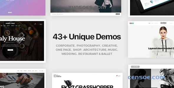 FatMoon | Creative Photography Multi-Purpose Theme 2.4.17 GPL Theme