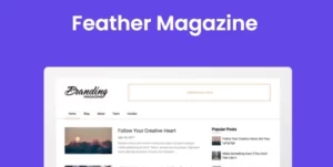 Feather Magazine 127.5 GPL Theme