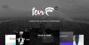 Fevr Creative MultiPurpose Theme 1.2.9.9 GPL Theme