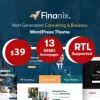Finanix Business WordPress Theme 1.0.7 GPL Theme 3 Finanix Business WordPress Theme 1.0.7破解版主题