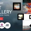 Fine Art Art Gallery WordPress Theme 1.0.0破解版主题