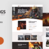 Firbrigs Fire Department WordPress Theme 1.9破解版主题