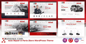 FixLab Auto Repair WordPress Theme 1.0.4 GPL Theme