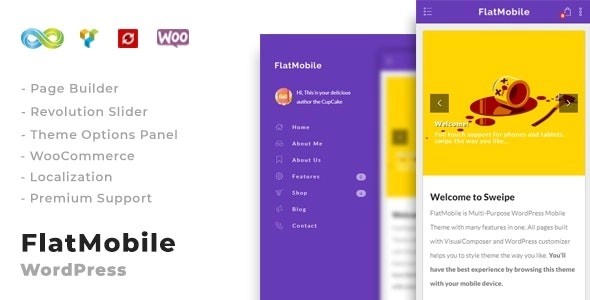 FlatMobile Responsive WordPress Mobile Theme 2.0.4 GPL Theme 1 FlatMobile Responsive WordPress Mobile Theme 2.0.4 GPL Theme
