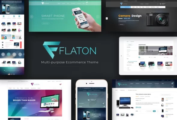 Flaton WooCommerce Responsive Digital Theme 1.6.6 GPL Theme