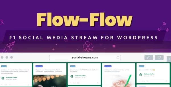 Flow Flow Social Media Streaming for WordPress 4.9.5 GPL Plugins