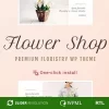 Flower Shop Decoration Store and Floristic WordPress Theme 1.1.8破解版主题