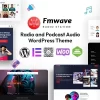 Fmwave Radio Station WordPress Theme RTL 2.9.5破解版主题