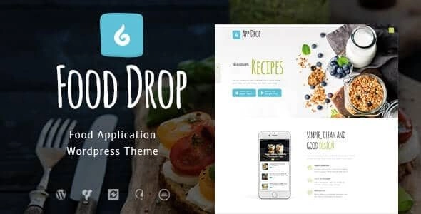 Food Drop | Meal Ordering Delivery Mobile App WordPress Theme 1.2 GPL Theme 1 Food Drop | Meal Ordering Delivery Mobile App WordPress Theme 1.2 GPL Theme