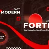Forter Magazine and Blog WordPress Theme 1.3破解版主题