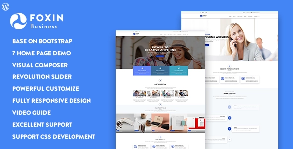 Foxin Responsive Business WordPress Theme 1.1.1 GPL Theme 1 Foxin Responsive Business WordPress Theme 1.1.1 GPL Theme