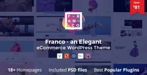 Franco Elegant WooCommerce WordPress Theme 1.3.5 GPL Theme