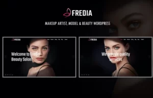 Fredia Makeup Artist WordPress Theme 1.0 GPL Theme