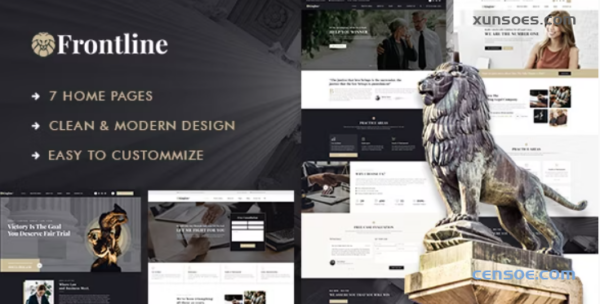 Frontline Attorney Lawyer WordPress Theme 1.0.2 GPL Theme