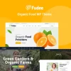 Fudee Organic Food Elementor WordPress Theme 1.0破解版主题