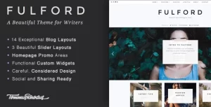 Fulford Responsive WordPress Blogging Theme 1.0.7 GPL Theme