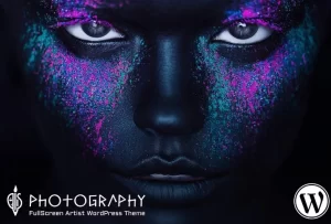 FullScreen Artist Photography WordPress Theme 2.8 GPL Theme