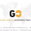 GO Courier– Delivery Transport WordPress Theme 2.5.3破解版主题