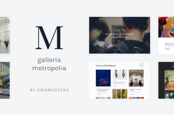 Galleria Metropolia Art Museum Exhibition 1.1.7 GPL Theme