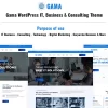 Gama IT Business and Consulting WordPress Elementor Theme WordPress Theme 1.0.0破解版主题