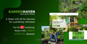 Garden Landscape Gardening WordPress Theme 2.8 GPL Theme
