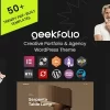 Geekfolio Elementor Creative Portfolio Agency WordPress Theme 1.0.9破解版主题