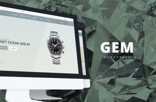 Gem — Luxury eCommerce Responsive WordPress Theme 2.3.1 GPL Theme