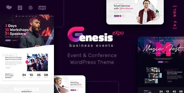 GenesisExpo | Business Events Conference WordPress Theme 1.4.8 GPL Theme 1 GenesisExpo | Business Events Conference WordPress Theme 1.4.8 GPL Theme