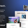 Gentech – IT Solutions Startup WordPress Theme 1.0.0破解版主题
