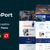 Geoport Transport Logistics WordPress Theme 2.0.9破解版主题