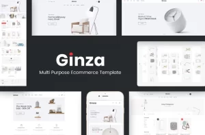 Ginza Furniture Theme for WordPress 1.0.8 GPL Theme