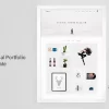 Glacier Minimal WordPress Portfolio Theme 5.0.0破解版主题