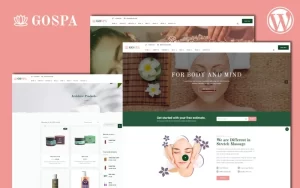 Go Spa | Beauty Salon and Spa Services WordPress Theme 1.0.1 GPL Theme
