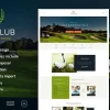 Golf Club Sports Events WordPress Theme 1.4.3 GPL Theme 2 Golf Club Sports Events WordPress Theme 1.4.3破解版主题