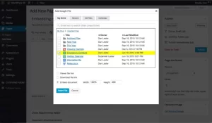 Google Drive Embedder for WordPress Enterprise 5.2.3 GPL Plugins
