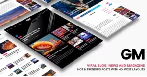 Grand Magazine | Blog WordPress 3.5.5 GPL Theme