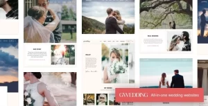 Grand Wedding WordPress 3.1 GPL Theme