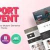Granul Sport Event Multipurpose Modern WordPress Elementor Theme WordPress Theme 1.0.1破解版主题