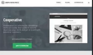 Graph Paper Press Cooperative WordPress Theme 1.0.5 GPL Theme