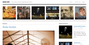 Graph Paper Press High-Def WordPress Theme 4.0.1 GPL Theme