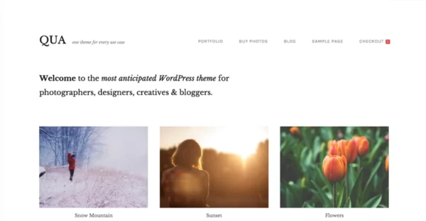 Graph Paper Press Qua WordPress Theme 1.0.4 GPL Theme