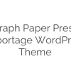 Graph Paper Press Reportage WordPress Theme 1.1.8破解版主题