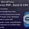 Gravity Forms PDF Excel CSV 1.8.1破解版插件