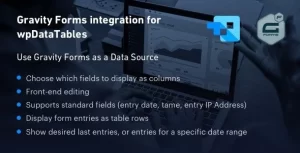 Gravity Forms integration for wpDataTables 1.7.5 GPL Plugins
